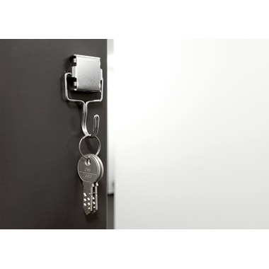 MAGNETOPLAN Aimant avec Crochet 65mm 16667 argent