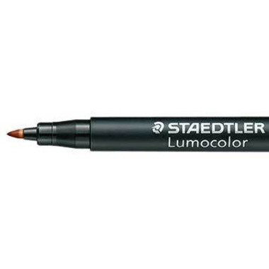 STAEDTLER Lumocolor permanent F 318-7 braun