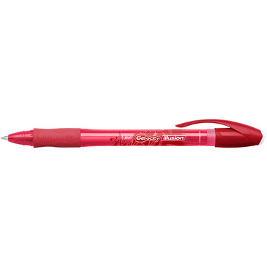 BIC Gel-ocity Illusion 0.3mm 943442 rosso, erasable