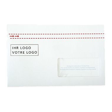 ELCO Dokumententasche Quick Vitro 29113.00 C5/6 weiss F. rechts 250St