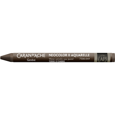CARAN D'ACHE Wachsmalkreide Neocolor II 7500.049 umbrabraun