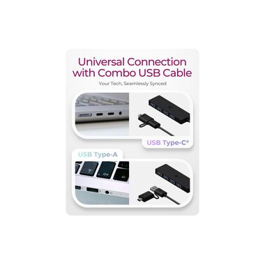 ICY BOX USB-Hub IB-HUB1424-C3 4-Port