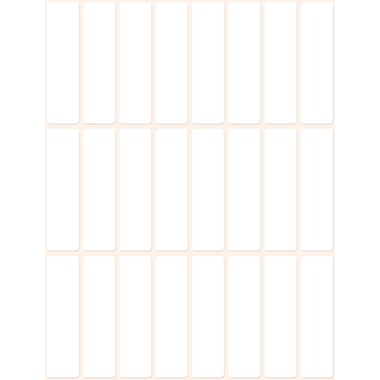 AVERY ZWECKFORM Universaletiketten 50x14mm 3336 weiss 672 Stk./28 Bl.