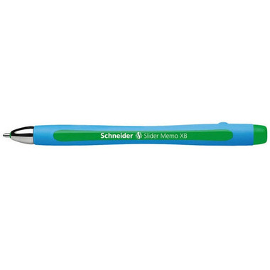 SCHNEIDER Kugelschr.Slider Memo XB 0.7mm 150204 grün