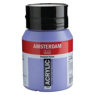 AMSTERDAM Peinture acrylique 500ml 17725192 ultram.violet clair 519