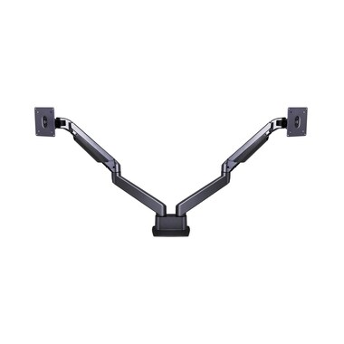 Multibrackets Tischhalterung Gas Lift Arm Dual SbS HD bis 21 kg – Schwarz