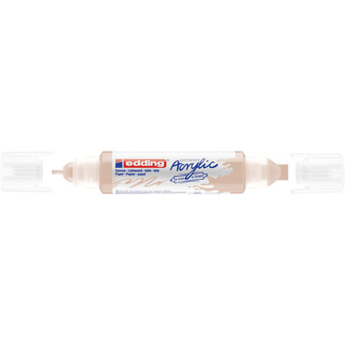 EDDING Acrylmarker 5400 double liner 5400-255 warmbeige