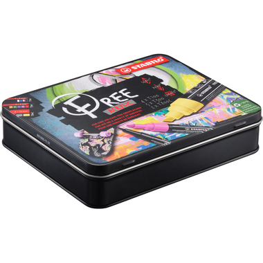 STABILO FREE Acrylic Start.Kit 691/693-11-31 Étui de 11