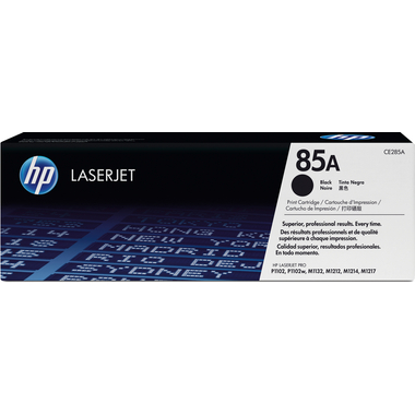 HP Cartouche toner 85A noir CE285A LaserJet Pro P1102 1600 pages