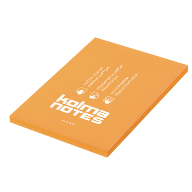 KOLMA kolma NOTES A6 13.006.12 1x100 Blatt orange