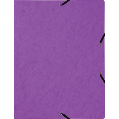 BIELLA Gummibandmappe A4 17840142U violett, 355gm2 200 Bl.