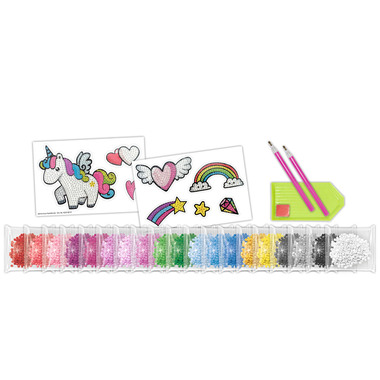 URSUS Diamond Sticker Unicorn 43500001 10x15cm 2 Bogen