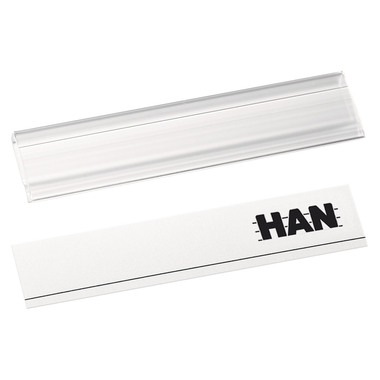 HAN Corbeille courr .Clip 60x13mm 1021 transparent 10 pcs.