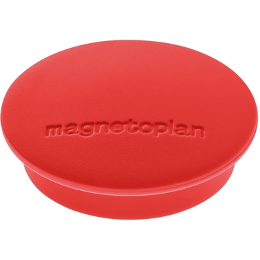 MAGNETOPLAN Aimant Discofix Junior 34mm 1662106 rouge 10 pcs.