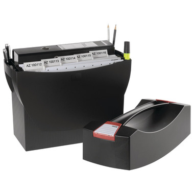 HAN Boîte dossiers susp. SwingPlus 10.80 noir 39.7x34.7x15.4cm