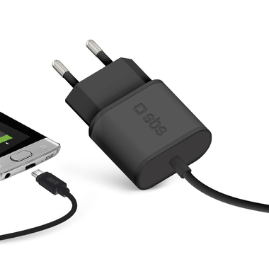 Reiseladegerät Micro USB mit europäischem Stecker