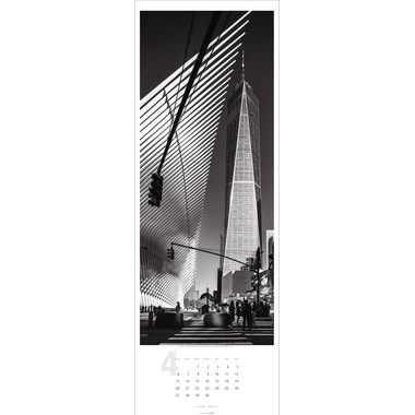 WEINGARTEN Calendario 2026 2951600+26 New York XXL DE 34x98cm
