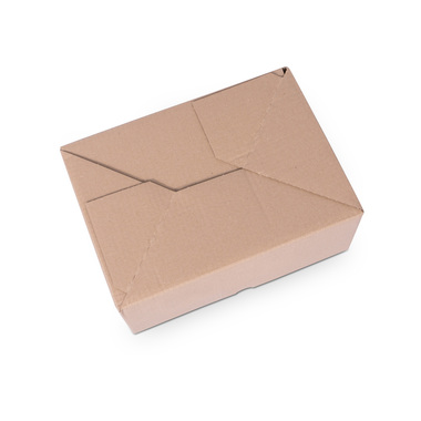 Telescopic packaging incl. base & lid in brown 305x215x130mm