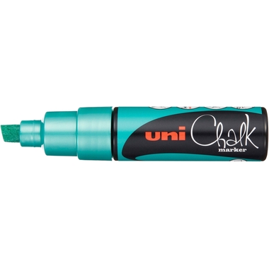 UNI-BALL Chalk Marker 8mm PWE-8K METALLIC GREEN Metallic verde