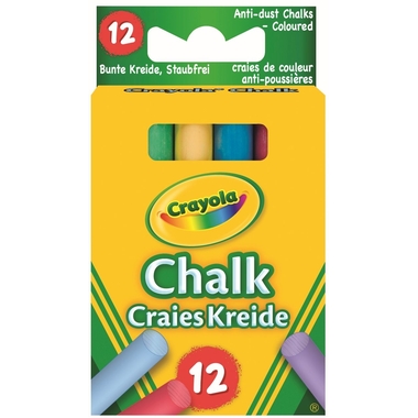 CRAYOLA Kreiden bunt 51-1665 12 Stück