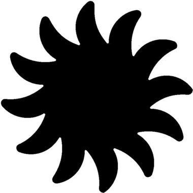 WEDO Motivlocher 168116 Sonne