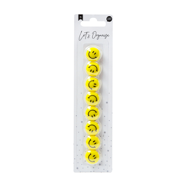 I AM CREATIVE Magnet Smilies Let`s Organize 4035.65 20mm 8 Stück