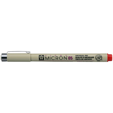 SAKURA Fineliner Pigma Micron 0,45mm XSDK0519 rot