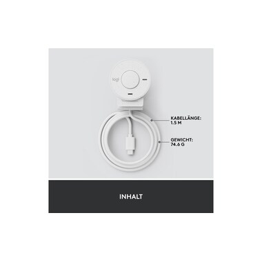 Logitech Webcam Brio 300 White