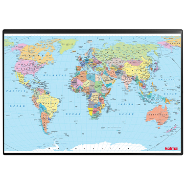 KOLMA Schreibunterlage 35.562.20 Welt 50x34cm