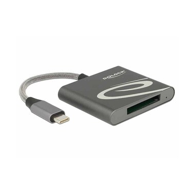 Delock Card Reader External USB-C for XQD 2.0 Memory Cards