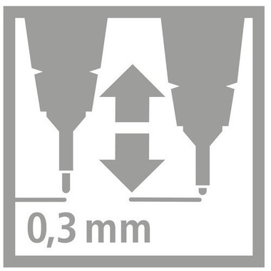STABILO Fineliner sensor 0,3mm(F) 189/58 lilla