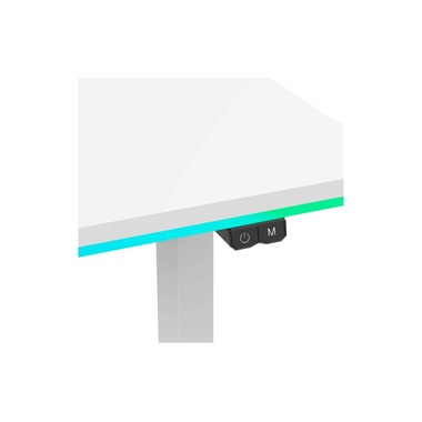 Ultradesk Gaming Tisch Iron Weiss