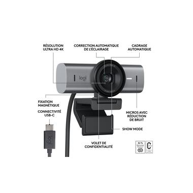 Logitech Webcam MX Brio 4K Graphite