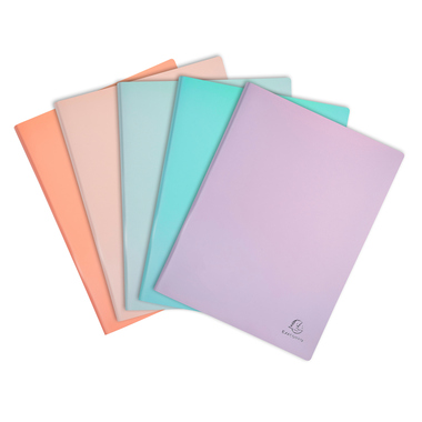 EXACOMPTA Sichtbuch Aquarel A4 88260E ass. 20 Taschen