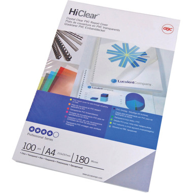 GBC Film PVC 0,30mm A4 CE013080E Hiclear 100 pcs.