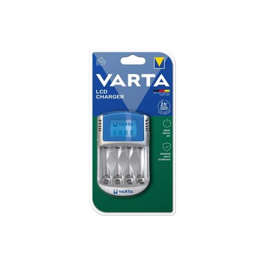 Varta Charger LCD Charger incl. 12V Adapter (without batteries)