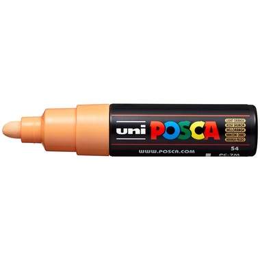 POSCA Marker 4.5-5.5mm PC7MLIGHTORA arancione chiaro