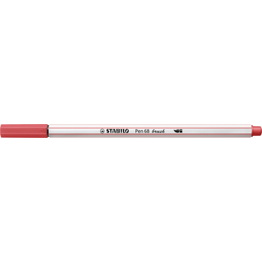 STABILO Penna Fibra 68 brush 568/47 rosso ruggine