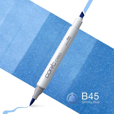 COPIC Marker Ciao 22075228 B45 - Smoky Blue
