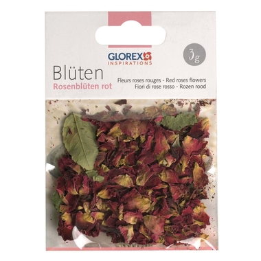 GLOREX Rosenblüten 3g 61601102 rosa