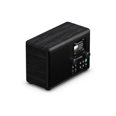 Pure DAB+ Radio Classic H4i Schwarz/Esche Schwarz