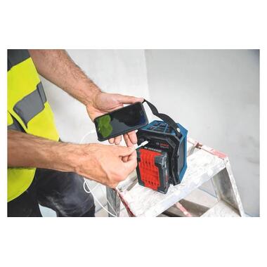 Bosch Professional Bluetooth Speaker PRO GPB 18V-1 C Blue/No Information
