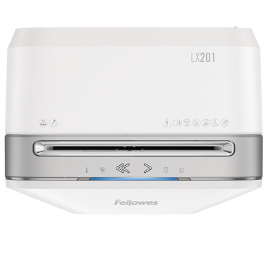 FELLOWES Aktenvernichter Powershred 5103801 LX201, weiss, P-5, 22lt