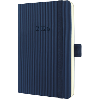 CONCEPTUM Calendrier semainier 2026 C2633 1S/2P bleu foncé 9.3x14cm