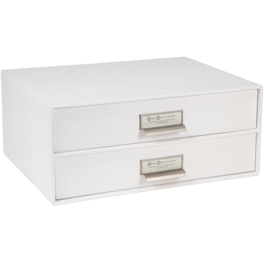 BIGSO BOX OF SWEDEN Schubladenbox Birger 943145544 2 Schubladen, weiss