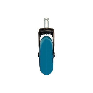 LC-Power Jeu de 5 roulettes pour chaise de jeu Bleu clair