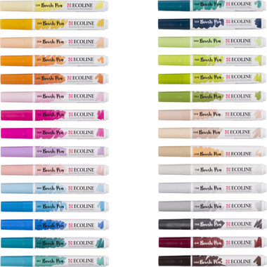 TALENS Ecoline Brush Pen Set 11509006 ass. Additional 30 pcs.
