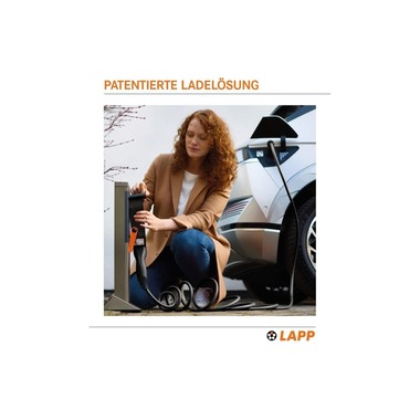 Lapp Ladekabel für Elektroauto Typ 2, 7.4kW, 32A, 5 m, Schwarz