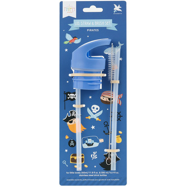ALLC Set pour gourde DBSSRE94 Couvercle. Paille, brosse
