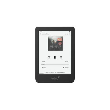 tolino eReader shine color black